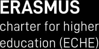 Logótipo do ERASMUS charter for higher education 2014-2020